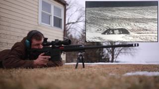 Barrett m98b shooting trace with 300gr Berger Hybrids