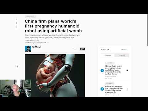China Firm Plans World S First Pregnancy Humanoid Robot Using Artificial Womb