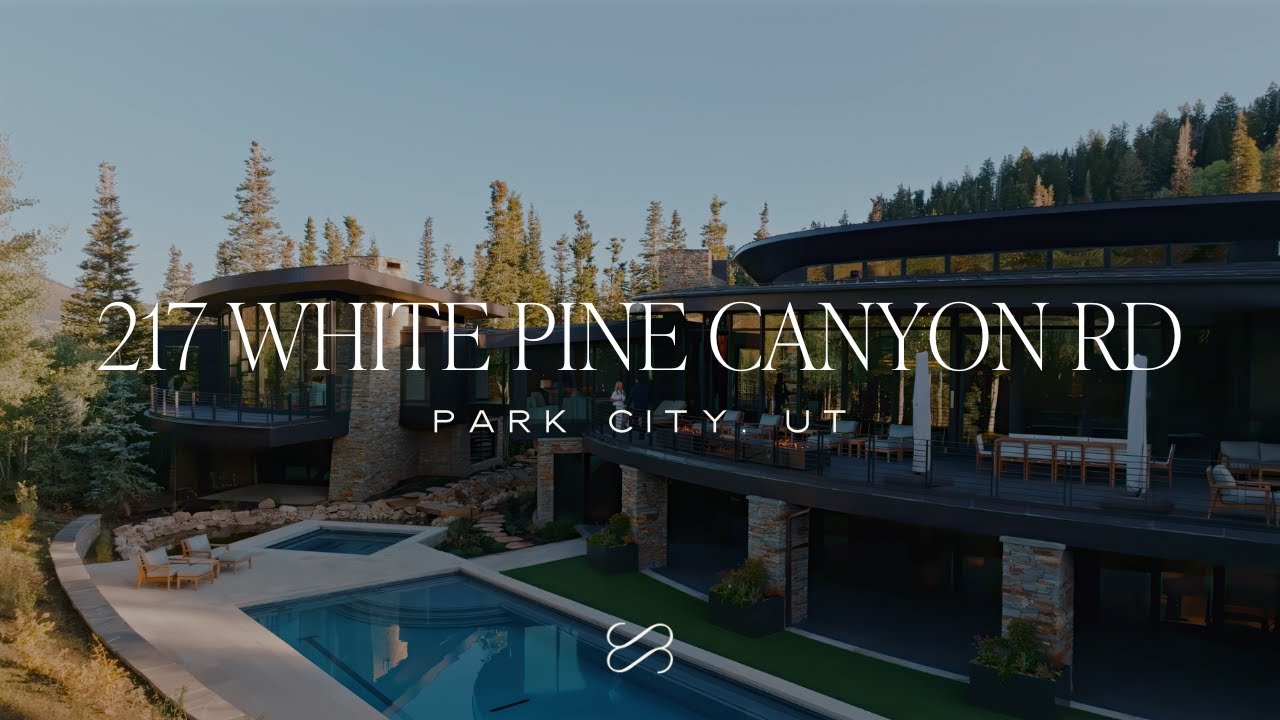 $30 Million Mountain Masterpiece | 217 White Pine Canyon Rd, Park City, UT | Salt Cinema