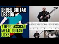 7 Neoclassical Metal Guitar Licks [Shred Guitar Lesson]