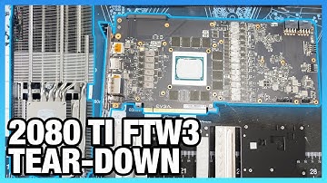 $1350 Video Card Tear-Down: EVGA RTX 2080 Ti FTW3