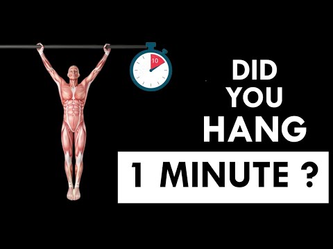 Did you do ? 1 min of hanging bar challenge
