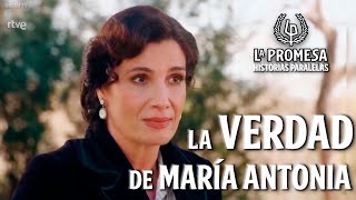 CRUZ CON LA CARA COMO UN TOMATE EN EL PASADO DE MARÍA ANTONIA  || #lapromesa #serie #spoiler