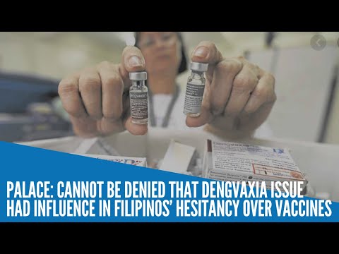 Palace: Cannot be denied that Dengvaxia issue had influence in Filipinos’ hesitancy with vaccines