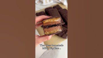 Homemade Milky Way Candy Bars! #halloweencandy #nobake #glutenfree #dairyfree #healthierchoices