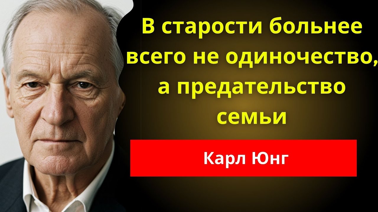 7 причин, по которым семья предает вас в старости | Карл Юнг объясняет