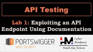 API Testing 1 | Exploiting an API Endpoint Using Documentation
