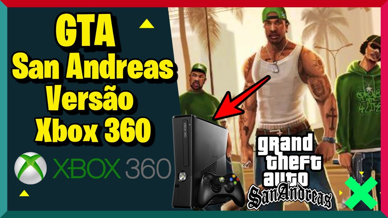 Jogo Xbox 360 Gta San Andreas