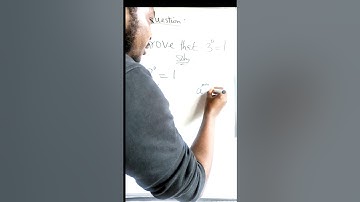 Prove that any number raised to power zero is 1
