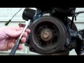 How to Remove Stubborn Toyota 20R - 22R - 22RE Crankshaft Pulley Bolt 1979 - 1995