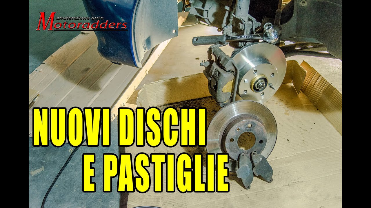 Sostituzione Dischi e Pastiglie Freno Anteriori Fiat 600 (Motori FIRE