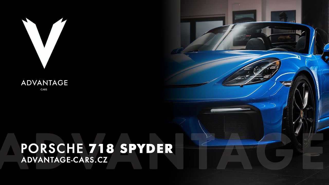 Porsche 718 Spyder - Advantage Cars - YouTube
