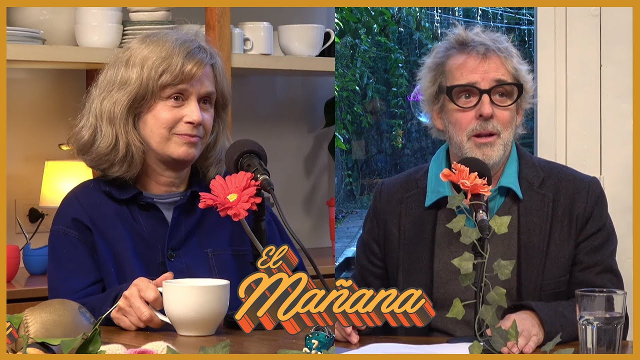 Juana Molina con Mex Urtizberea en El Mañana