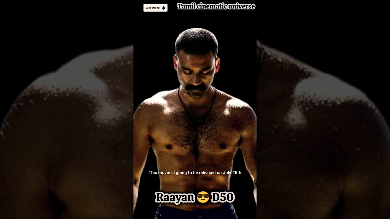Raayan 🔥 movie release on tommorow 🥵 