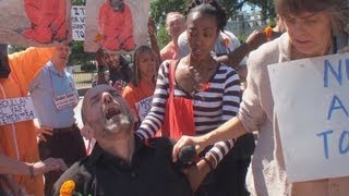 Fasting to Death, Protester Force-Fed at White House
