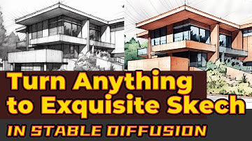 How to use stable diffusion to turn any image into exquisite hand-drawn artwork with markers