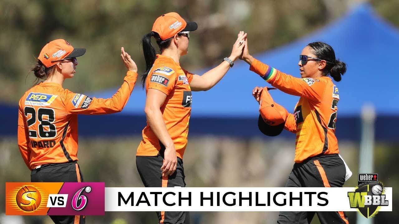 Mooney stars as Scorchers beat top-ranked Sixers | WBBL|08
