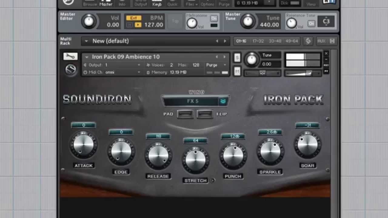 Soundiron Iron Pack 9 Video Walk through YouTube