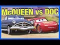 Cars : McQUEEN vs DOC!!