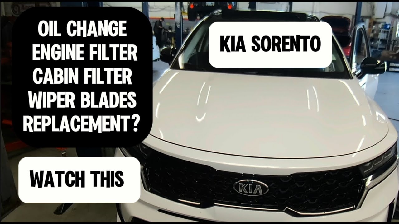 How To Change Engine Oil on your Vehicle KIA SORENTO Ultimate Guide ...