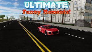 ULTIMATE Stunts, Funny moments and glitches! | ROBLOX: Vehicle Simulator | Episode 12
