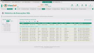 ViewSelf - SQL Execution History ( Histórico de Execuções SQL )