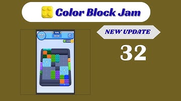 🎨 Color Block Jam Level 32 Walkthrough - NEW UPDATE | Go Answer 🧩