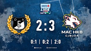 Gólösszefoglaló - EL 202 - DEAC - MAC HKB Újbuda 2:3 20220202
