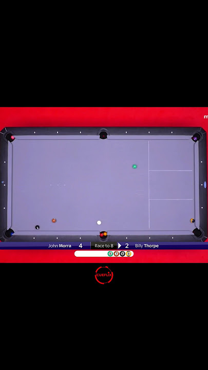 KICKSHOT ON THE 6 BY BILLY THORPE #shorts #billiards #nineball #9ballpool #highlights