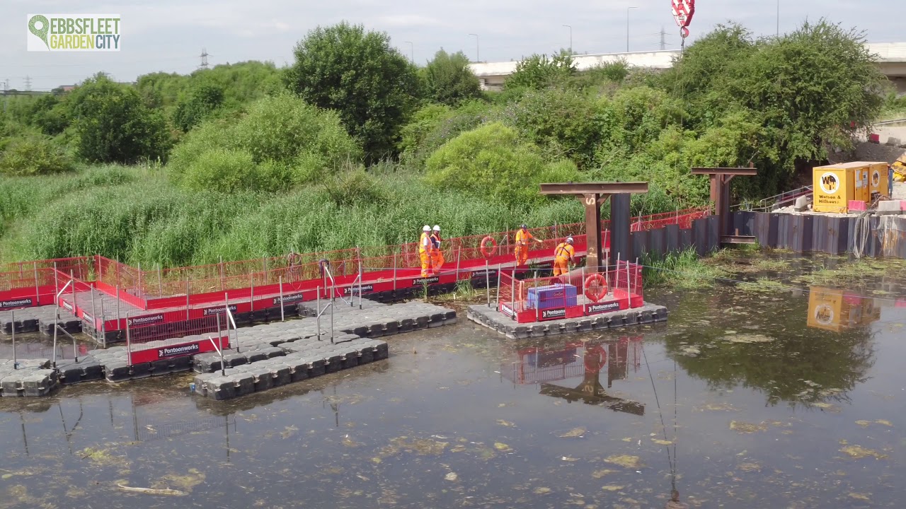 Springhead Bridge July 2018 - YouTube
