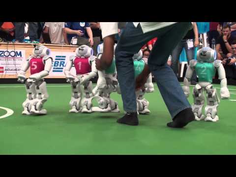 2014 RoboCup SPL Grand Final: rUNSWift Vs HTWK