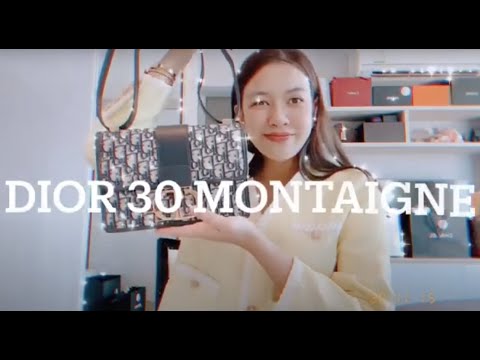 [REVIEW] เห่อแกะกล่อง รีวิวกระเป๋า Dior 30 MONTAIGNE ดิออร์ใบแรก เหมาะไหม?