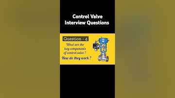 ☝️Control Valve Interview #industrialautomation #plc #controlvalve #instrumentation #electrical