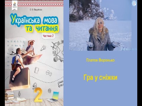 Гра у сніжки Платон Воронько В2 НУШ