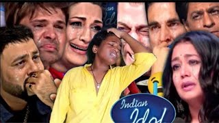 इस भिकारी ने लड़की की आवाज मे #gana गाया❣️ #indian idol में सारे #bollywood को रुला दिया #heart #sad