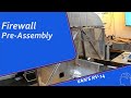 RV-14 Build: Fuselage Chapter 27 part 4 - Firewall pre-assembly