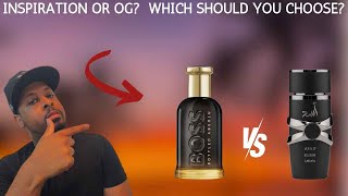 Lattafa Asad Elixir Vs Boss Bottled Absolu