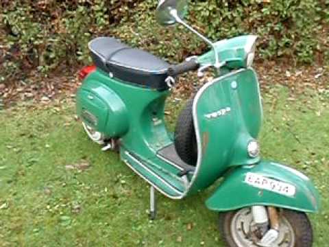 1979 vespa primavera running - YouTube