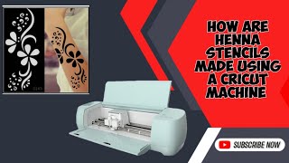 How mehndi stencils are made using cricut machine | tattoo stencils | henna stencils screenshot 4
