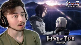 CAN THEY FINALLY LIVE!?! Attack On Titan Season 2 Episode 5 Reaction Wealth