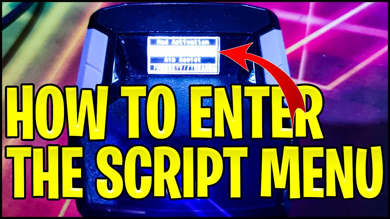 How to enter every script menu - YouTube