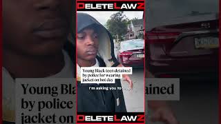 BLACK MAN IN BLACK HOODIE GETS ARRESTED BY DIRTY COP!