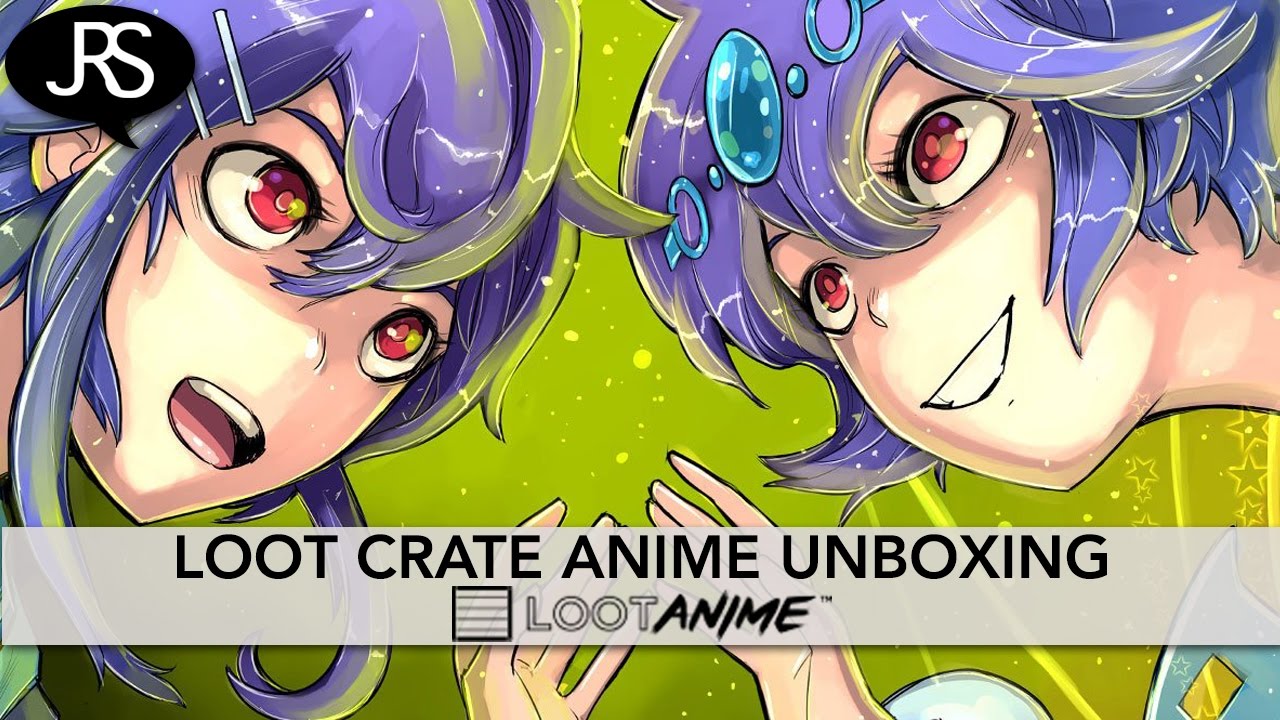 Anime Loot Crate Unboxing January 2017