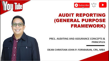 AT. Audit Reporting (General Purpose Framework)  - Ref: Bercasio & Escala
