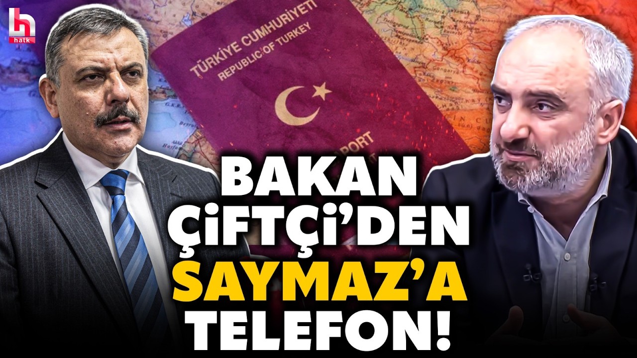 İçişleri Bakanı Mustafa Çiftçi'den İsmail Saymaz'a sürpriz telefon! Bakın ne demiş!