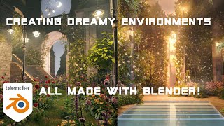 Creating Photorealistic Environments FAST | Blender 3.2 Breakdown of 2 Renders