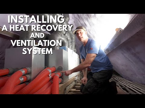 Installing a Heat Recovery and Ventilation System