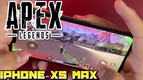 Apex Legends on iPhone Xs Max iOS 15.6.1
