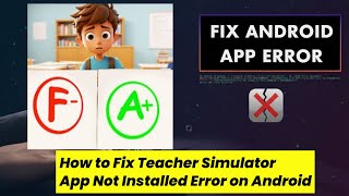 How to Fix Teacher Simulator App Not Installed Error on Android screenshot 4