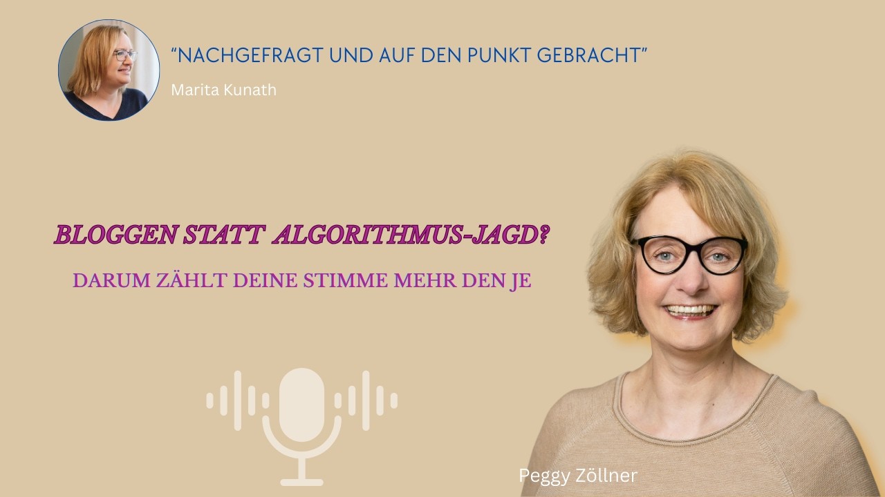 Bloggen trotz KI - Warum deine eigene Stimme im Online-Business entscheidend ist